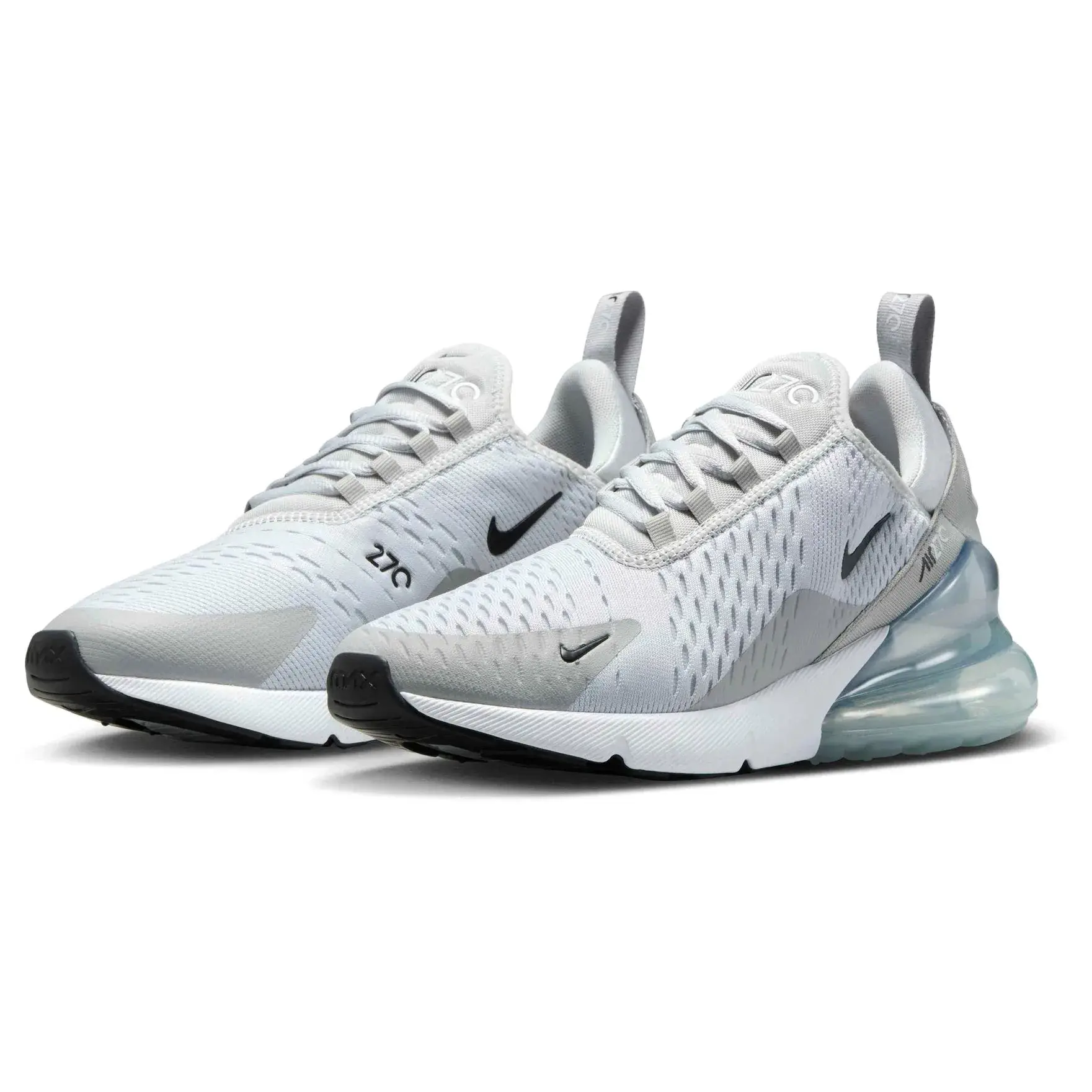 CHAUSSURE BASKET HOMME NIKE AIR MAX 270 SNEAKERS SHOES AH6789-018 WHITE GREY BLUE BLACK SIZE 42.5